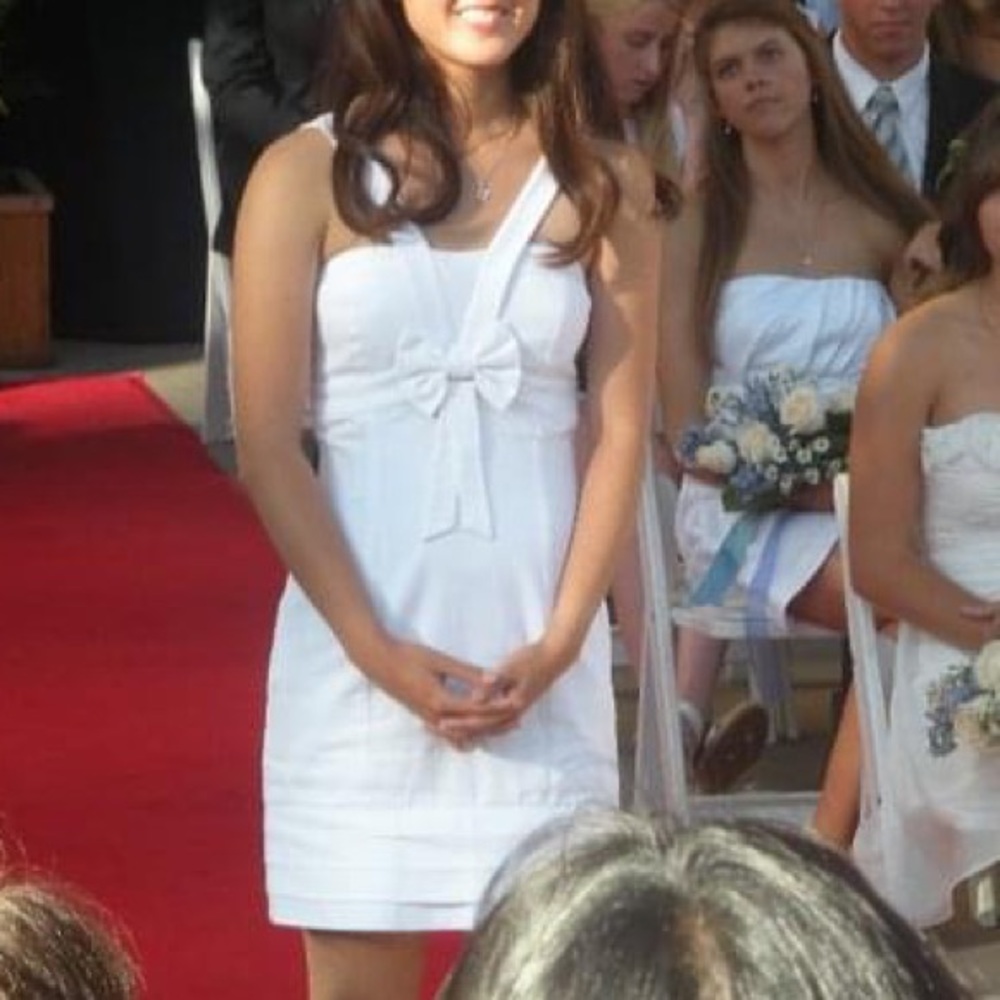 French Connection White Dress